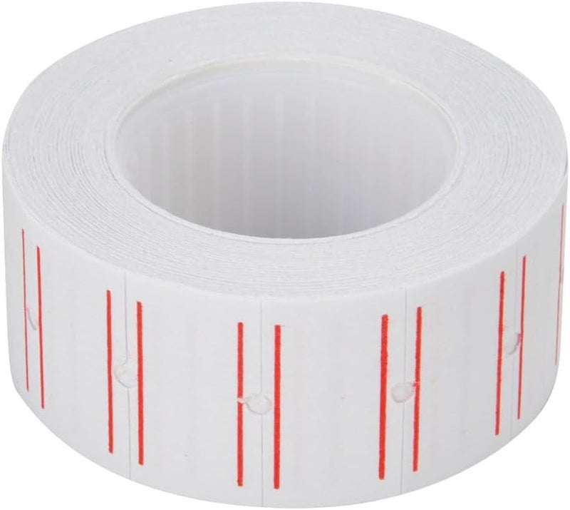 MFLABEL 50 Rolls 30000pcs White Price Gun Labels for Mx-5500 - Image 3